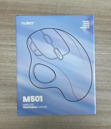 Ergonomic Wireless Trackball Mouse Magic