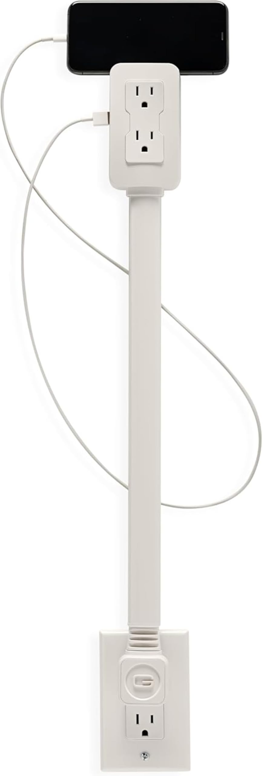 EZ Outlet Electrical Outlet Extender. Access Hard-to-Reach Outlets!