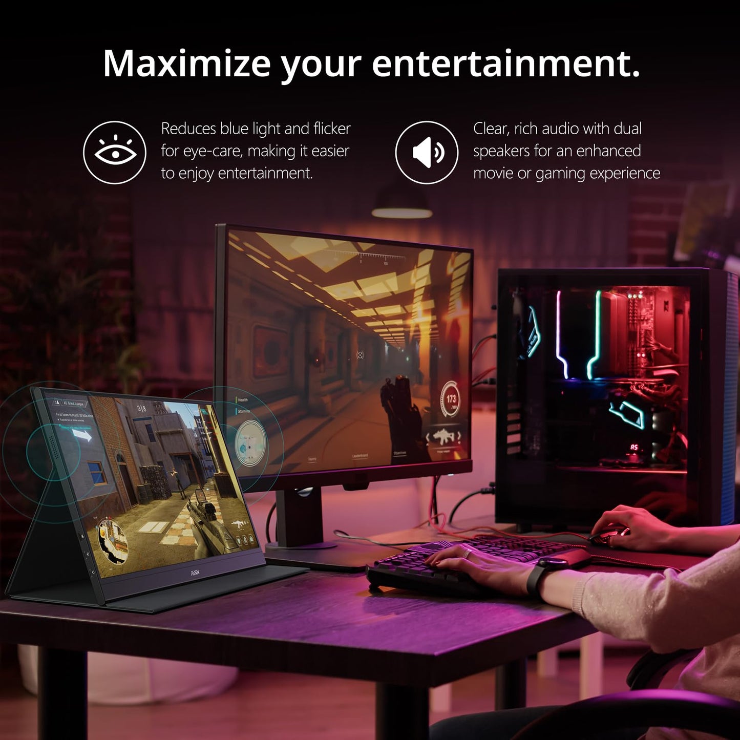 Ultra-Slim Portable HD Monitor