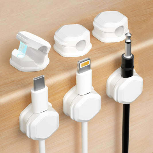 Cord Holder - Cable Clips - Cord Organizer for Desk