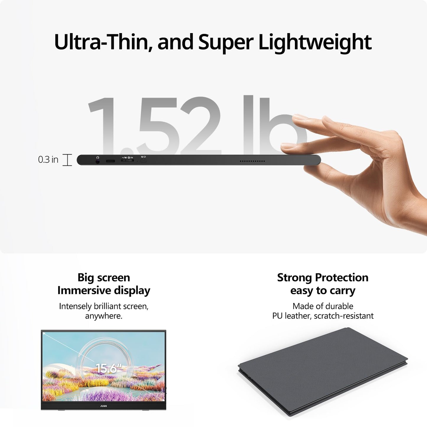 Ultra-Slim Portable HD Monitor