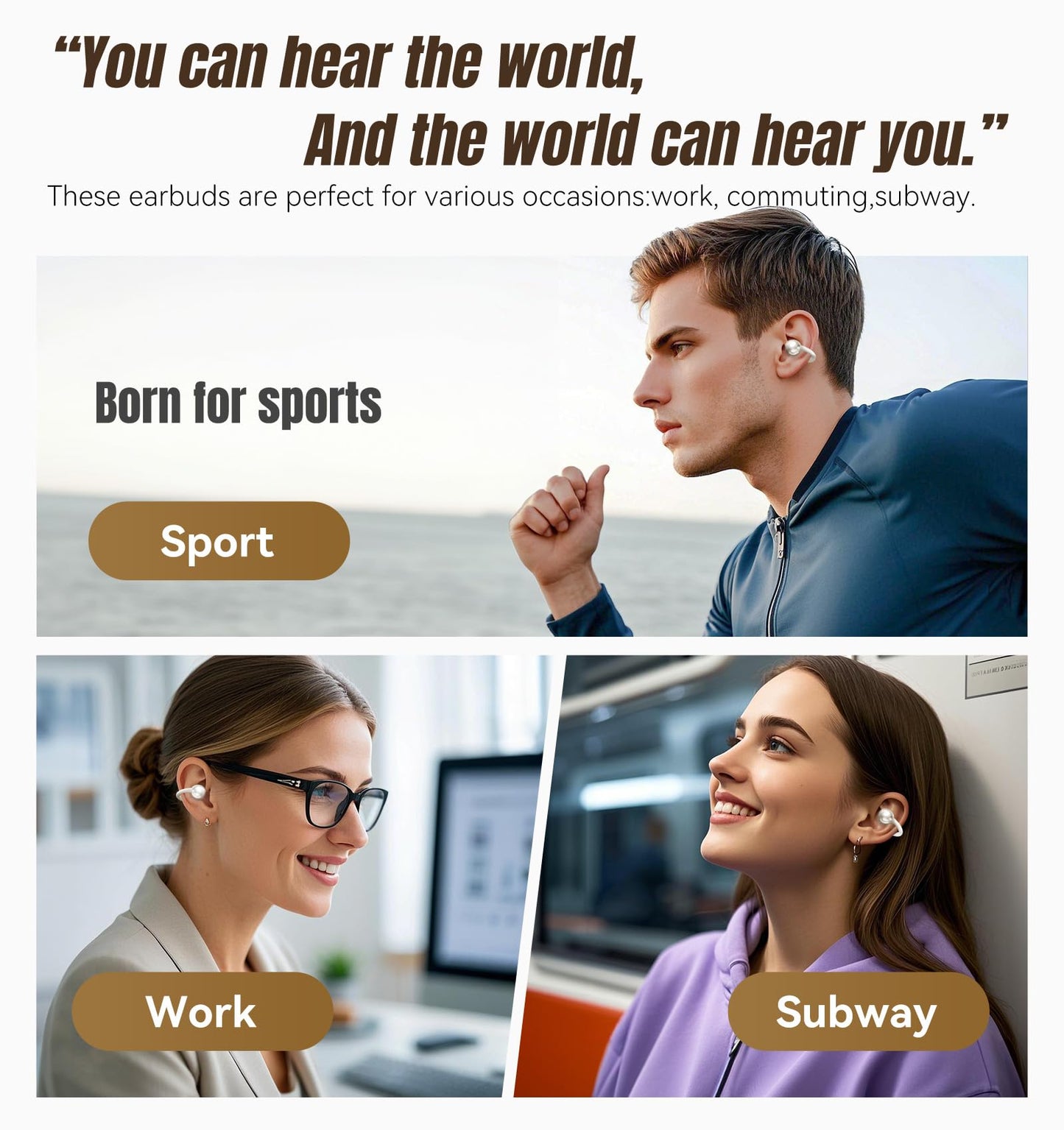 Clip-On Comfort Sound