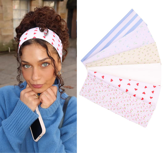 Floral Non-Slip Headbands for Women